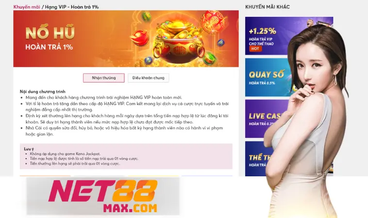 Hoàn trả 1% nổ hũ và những điều kiện cần nắm rõ Hoàn trả 1% nổ hũ và những điều kiện cần nắm rõ