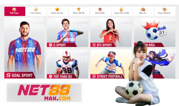 Thể thao Net88: Giao diện trực quan, tốc độ chỉ 0.02s/click